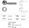 Zinc alloy Door Handle YZ901530 SN