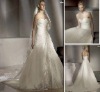 Designer beaded bridal wedding dress HS0977