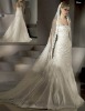 2010 elegant lace with beading bridal wedding gown HS0838