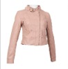 Fashion Ladies Jacket Coat Spring leather Jacket F118