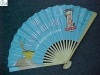 bamboo paper fan