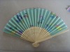 bamboo silk  fan