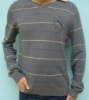 Men's V-neck sweater BADN10