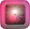 seven colors changing  clock