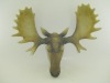 Poly resin reindeer head for home decoration