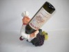 Poly resin chef bottle holder