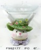 Poly resin Eastern rabbit decoration