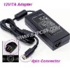 lcd adapter, 12v/7a power adapter for LCD, 84w 12v/7a AC adapter for LCD, lcd power supply, 12V/7A adapter