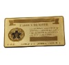 Gold Card, VIP Card, Metal Card