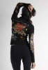 Cheap Ed Hardy Women's Hoody,100% cotton Women's Hoodies,Brand Cotton Lady's Hoodies Coats with latest design accept small order