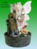 polyresin water fountain decoration