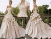 Appliqued wedding wear sl-1745