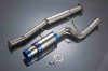 Titanium exhaust system  for WRX