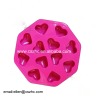 2012 newest silicone ice cube tray of heart shape