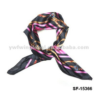 satin 90*90mm fashion summer scarf