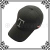 black eyelet baseball caps metal logo