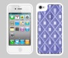 TPU Aired Crystal case for Iphone 4