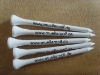 Imprinted golf tees