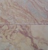 golden marble tile