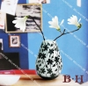 BH070615 sandblasting mouth blown vase