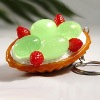 simulation food key chain