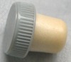 Plastic cap synthetic cork wine bottle stopper TBPS19