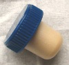 Plastic cap synthetic cork wine bottle stopper TBPS18