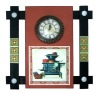 PAINTING WALL CLOCK-novelty clock