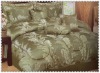 7 pcs jacquard comforter set bedding set