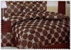 7 pcs jacquard comforter set bedding set