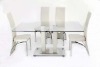 metal glass dining tablemodern glass dining table