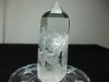 Natural crystal pillar&clear crystal pillar inside of dragon&clear natural crystal with six pillar