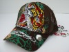 The most popular!!! SKULL ROSES RHINESTONE HAT BRAND NEW,fashion hats,brand