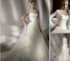 Designer beaded bridal wedding dress HS0987