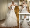 Designer beaded bridal wedding dress HS0982