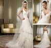 Designer beaded bridal wedding dress HS0975