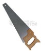 Handsaw with wooden handle