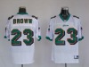 Miami Dolphins   #23  brown jerseys