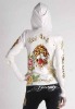 Cheap Ed Hardy Women's Hoody,100% cotton Women's Hoodies,Brand Cotton Lady's Hoodies Coats with latest design accept small order