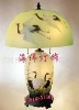 hand painted lamp/desk lamp/table lamp/art lamp H16B-019