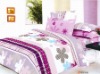 100% cotton printed bedding set