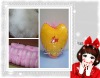 Valentine souvenirs colorful glitter heart Plush toy/ Household stuffed /baby product/christmas/halloween huggable best gift