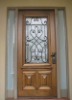 Wrought iron decoration entrance doors