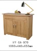 wooden sideboard