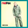 PA/PU/PVC waterproofed breathable rain wear/rain coat