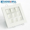 9*1W surface grille lamp