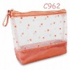 fashion mesh Cosmetic bag