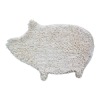 microfiber chenille mat; bath mat; animal mat