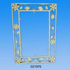 Metal mirror frame