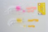 baby plastic feeding bottle and nipple brush cleaning sets